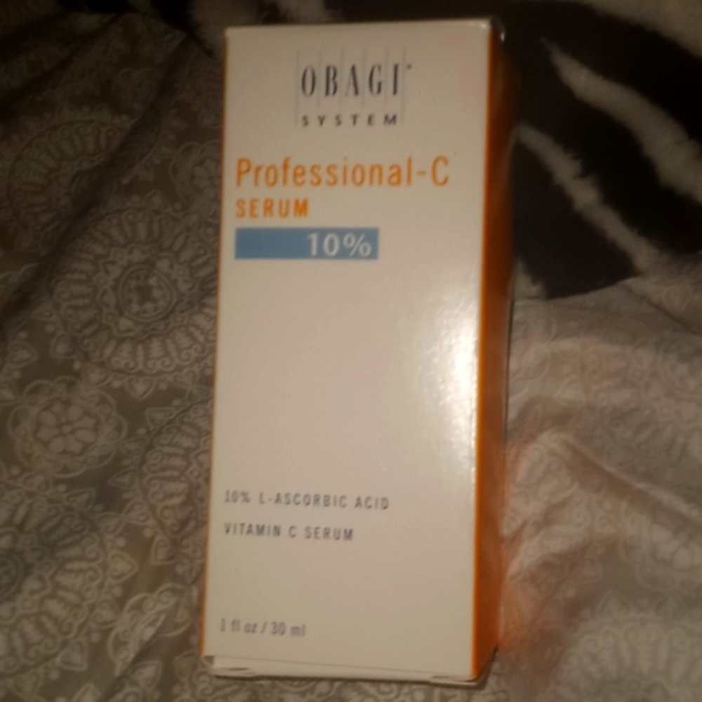 - Obagi Professional C serum 10%, one fluid ounce/ 30 ml brand new